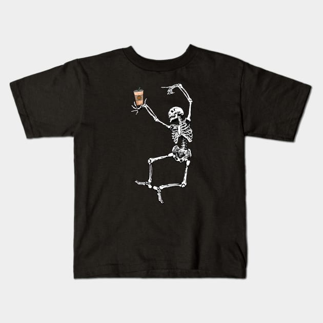 Pumpkin Spice season Kids T-Shirt by Creativv Arts